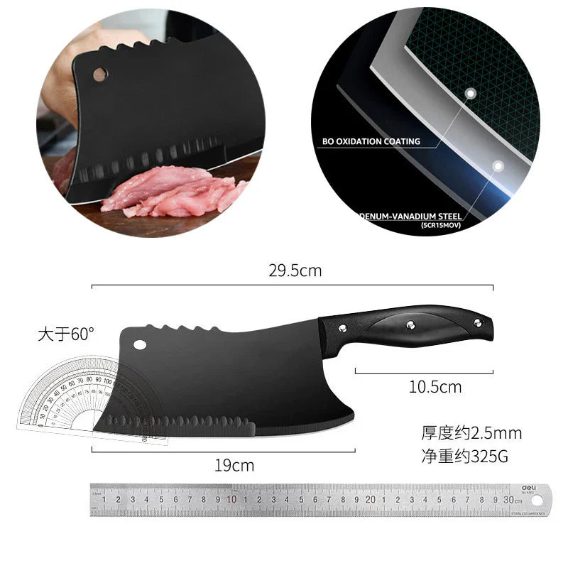 Kitchen Knife 7 Inch Professional Chef Knives Damascus Laser Utility Meat Cleaver Sharp Chinese Chef's Knife Vegetable Slicing