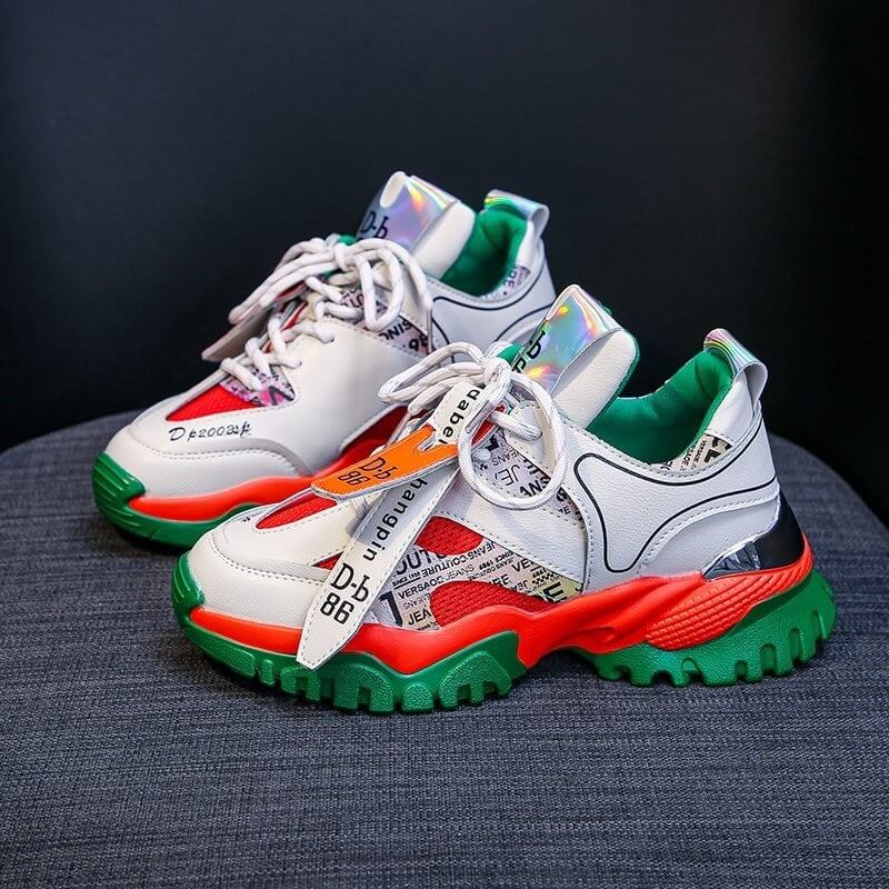 d-b86 sneakers for women – nevada™ | futuristic comfort platform sneakers with breathable design - Nevada Shoe