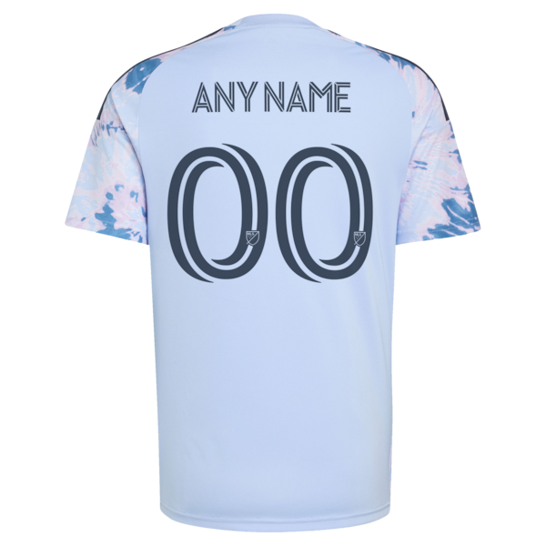 Adidas San Jose Earthquakes 2026 The Dead Kit Replica Custom Jersey Light Blue