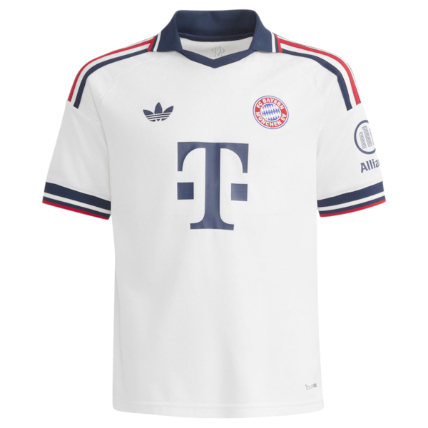 Joshua Kimmich Bayern Munich adidas Youth 2026/27 Away Replica Jersey - White