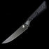 Microtech Boning Knife – 6.12" M390MK Premium Steel DLC Coated Blade – Merlot G10 Composite Handle Tactical Kitchen Fixed Blade