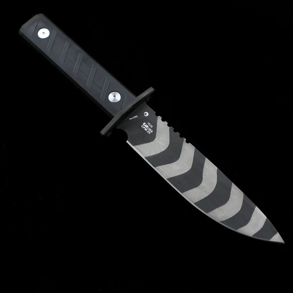 Zero Tolerance 0006 Fixed Blade Field Knife – 6.00" CPM-3V Steel Bead Blast Blade – OD Green G10 Handle