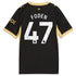 Phil Foden Manchester City Puma Youth 2026/27 Away Replica Jersey - Black
