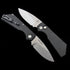 ProTech Strider PT201 PT+ AUTO Folding Knife – 3.05" CPM-MagnaCut Stonewash Blade – Black T6-6061 Aluminum Handle