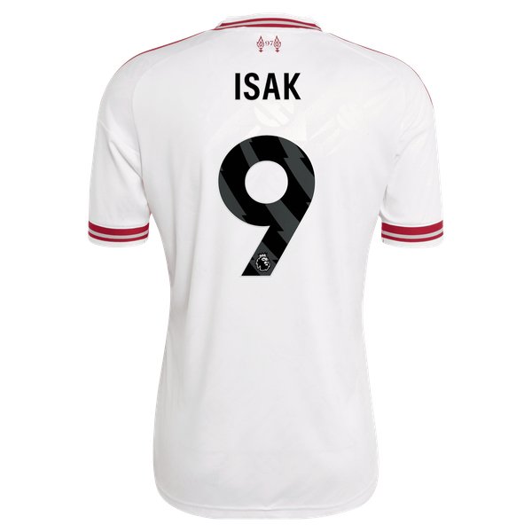 Alexander Isak Liverpool adidas 2026/27 Away Replica Jersey - White