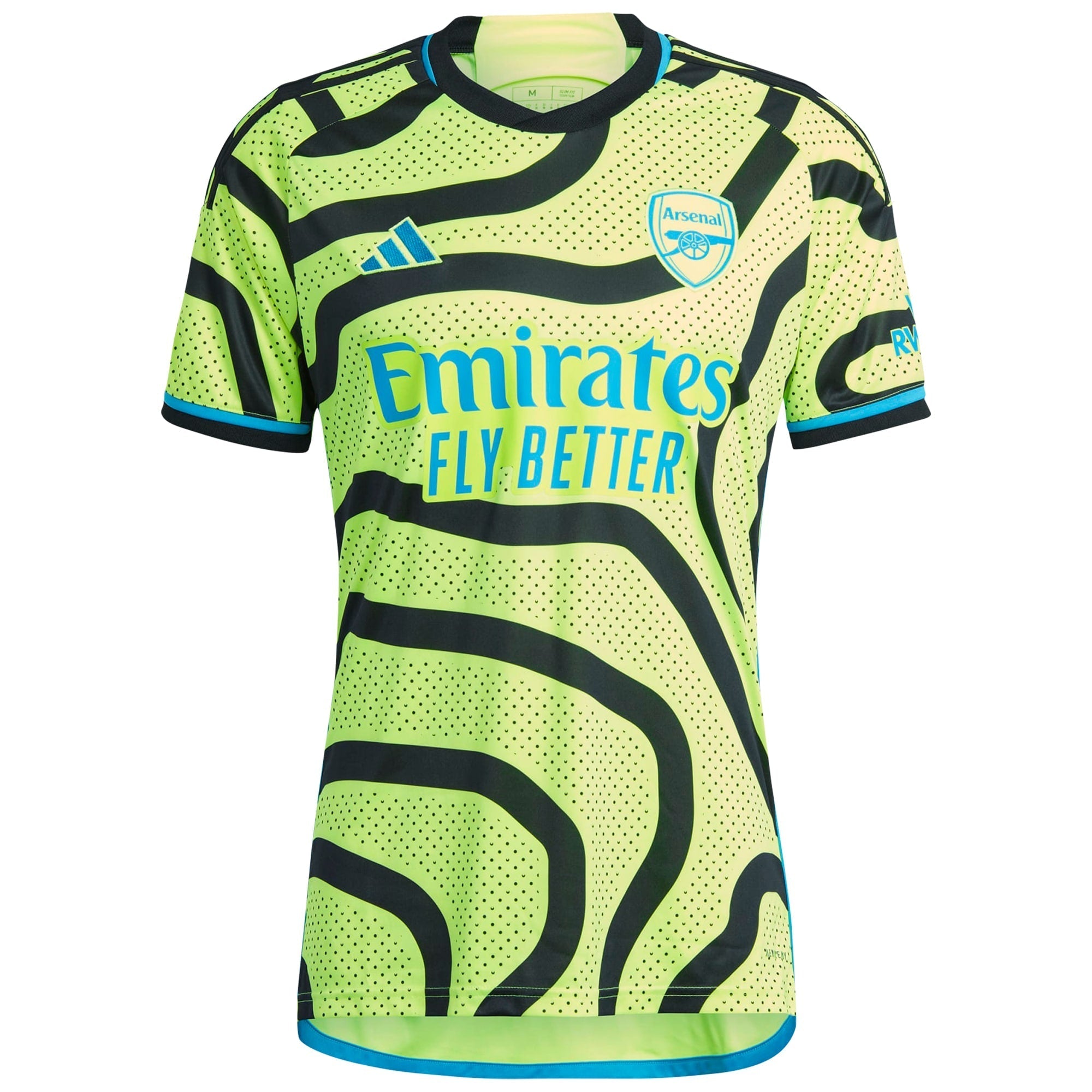Emile Smith Rowe Arsenal adidas 2023/24 Away Player Authentic T-shirt - Yellow