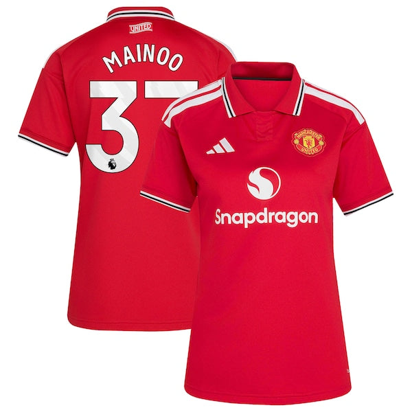 Adidas Kobbie Mainoo Manchester United 2026/27 Home Stadium Replica Jersey Red