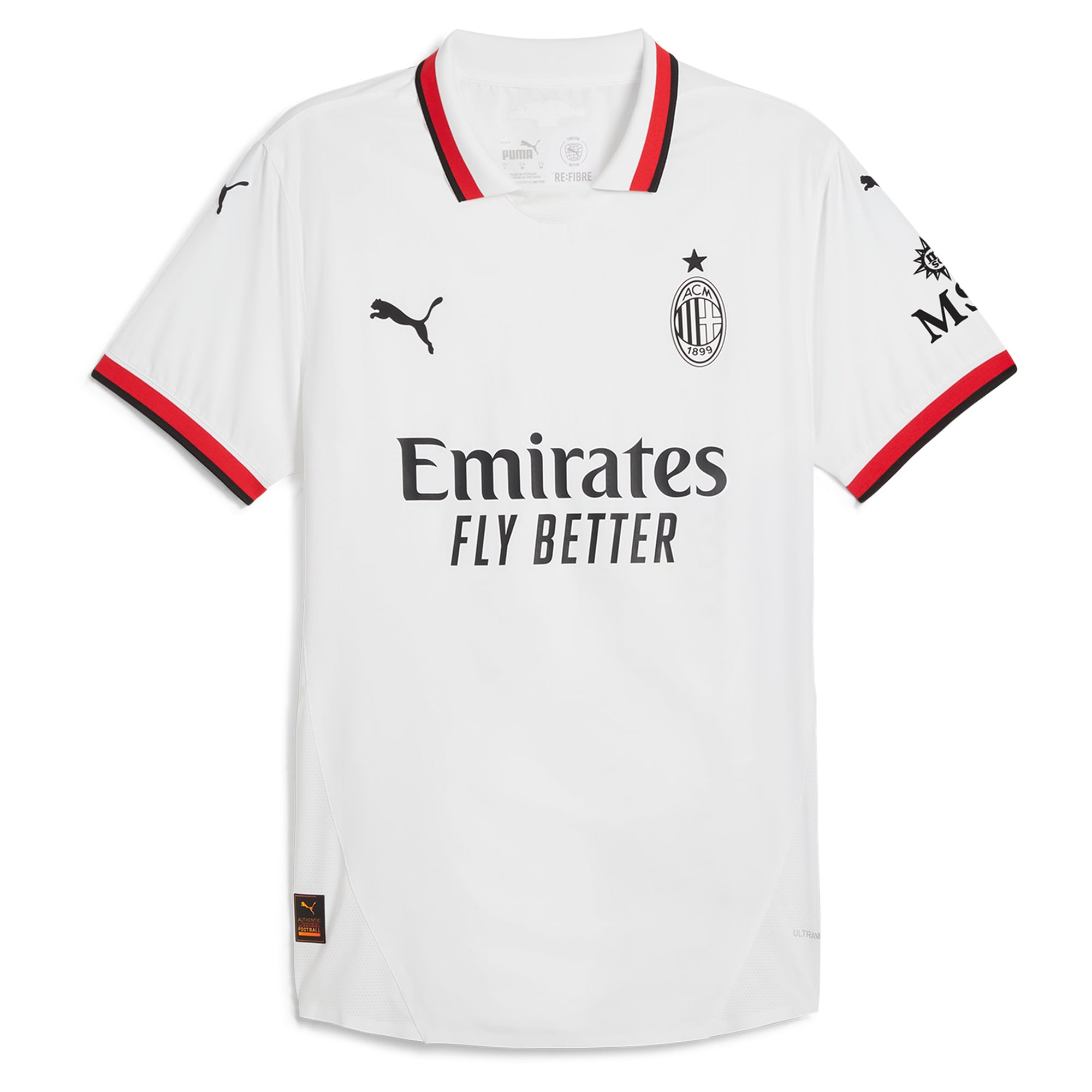 AC Milan Puma 2024/25 Away Authentic T-shirt - White