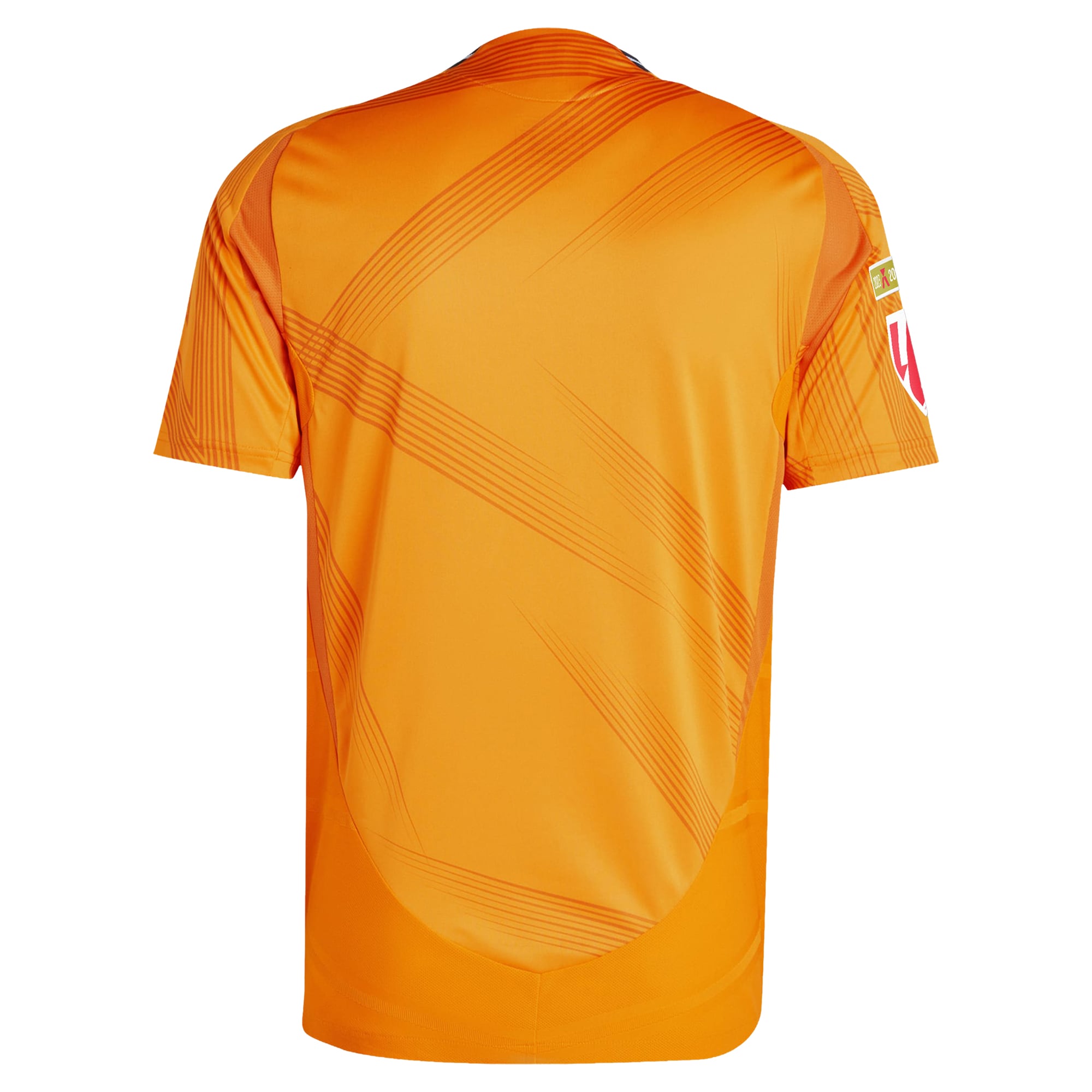Real Madrid adidas 2024/25 Away Authentic T-shirt - Orange