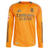 Kylian Mbappé Real Madrid adidas 2024/25 Away Long Sleeve Player Authentic T-shirt - Orange