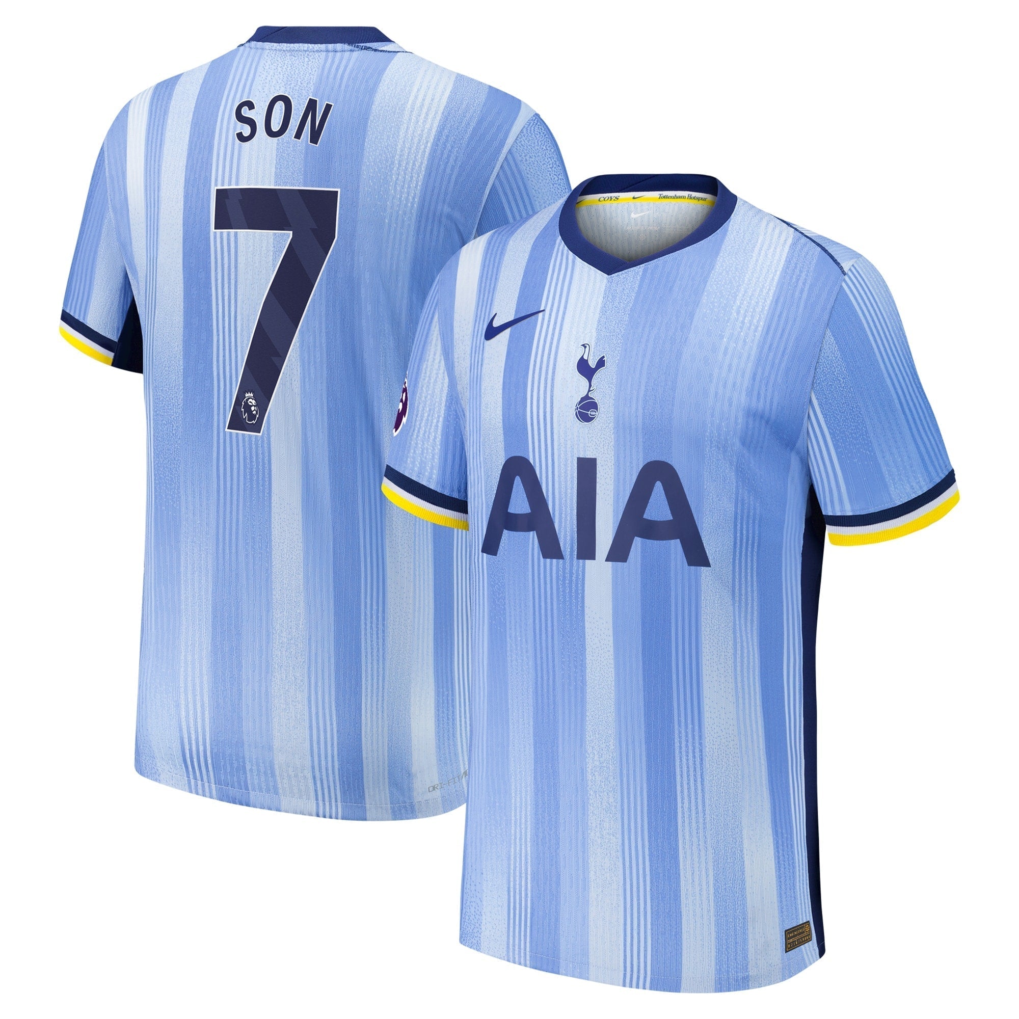 Son Heung-Min Tottenham Hotspur Nike 2024/25 Away Player Authentic T-shirt - Blue