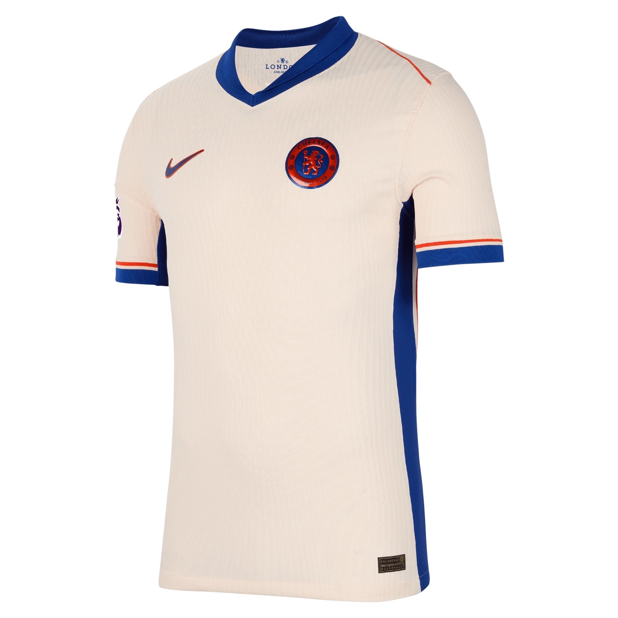 Christopher Nkunku Chelsea Nike 2024/25 Away Player Authentic T-shirt - Orange