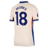 Christopher Nkunku Chelsea Nike 2024/25 Away Player Authentic T-shirt - Orange