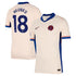 Christopher Nkunku Chelsea Nike 2024/25 Away Player Authentic T-shirt - Orange