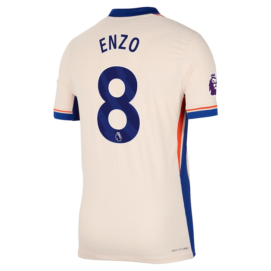 Enzo Fernández Chelsea Nike 2024/25 Away Player Authentic T-shirt - Orange
