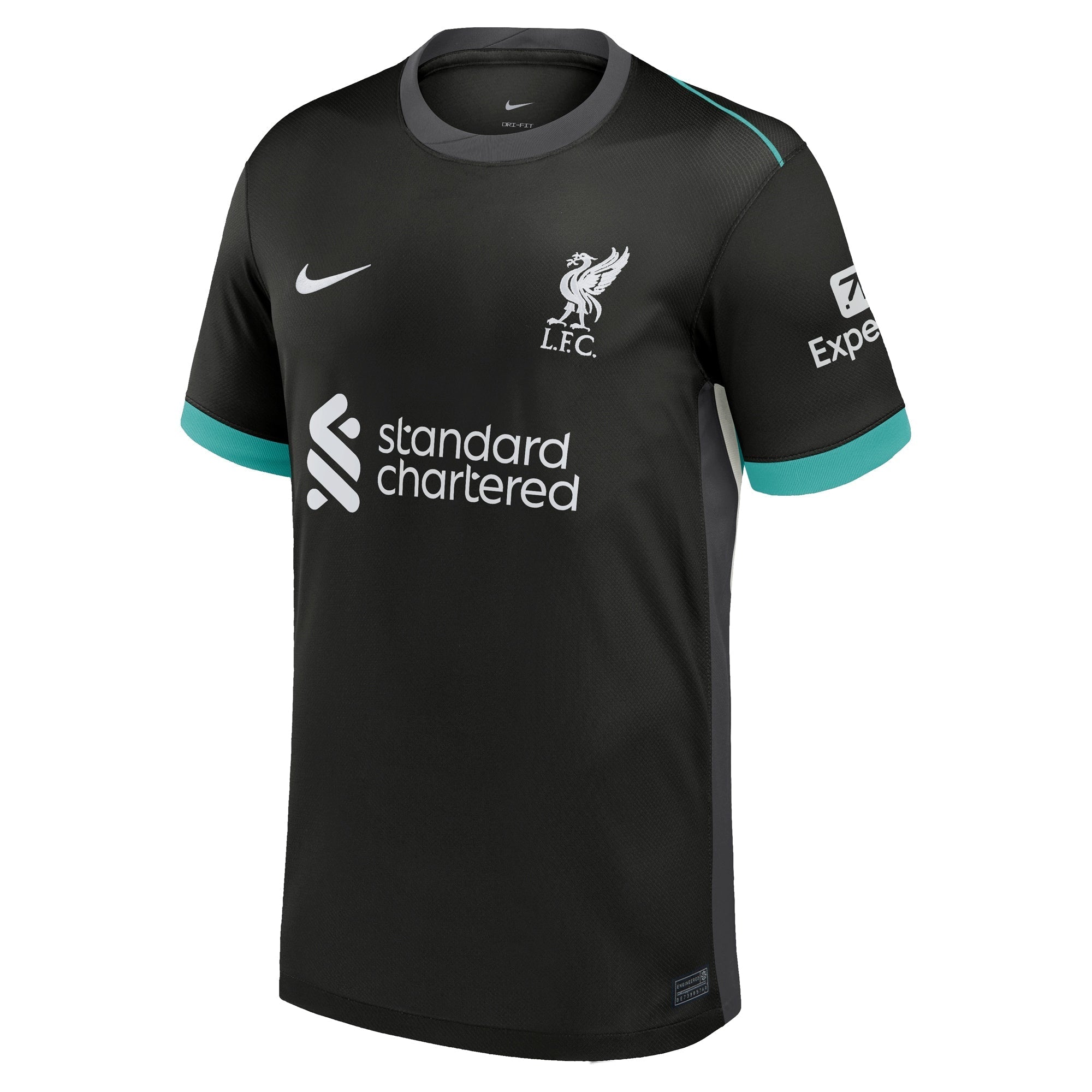 Liverpool Nike 2024/25 Away Custom Authentic T-shirt - Forest Green