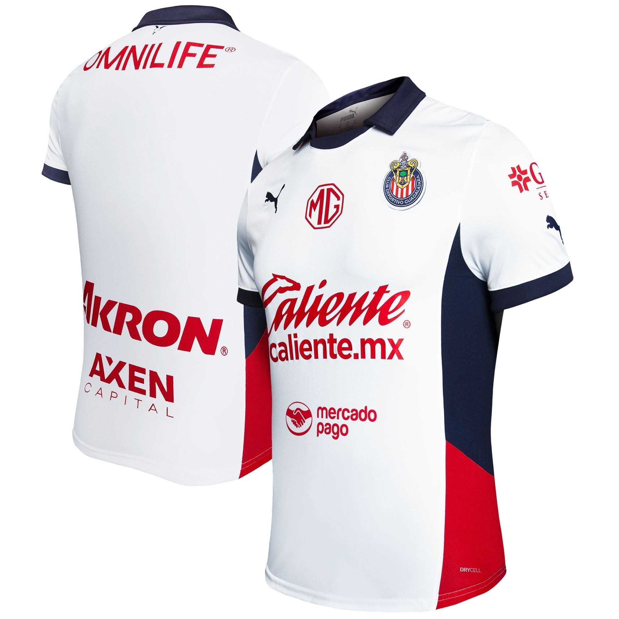 Chivas Puma 2024/25 Away Authentic T-shirt - White