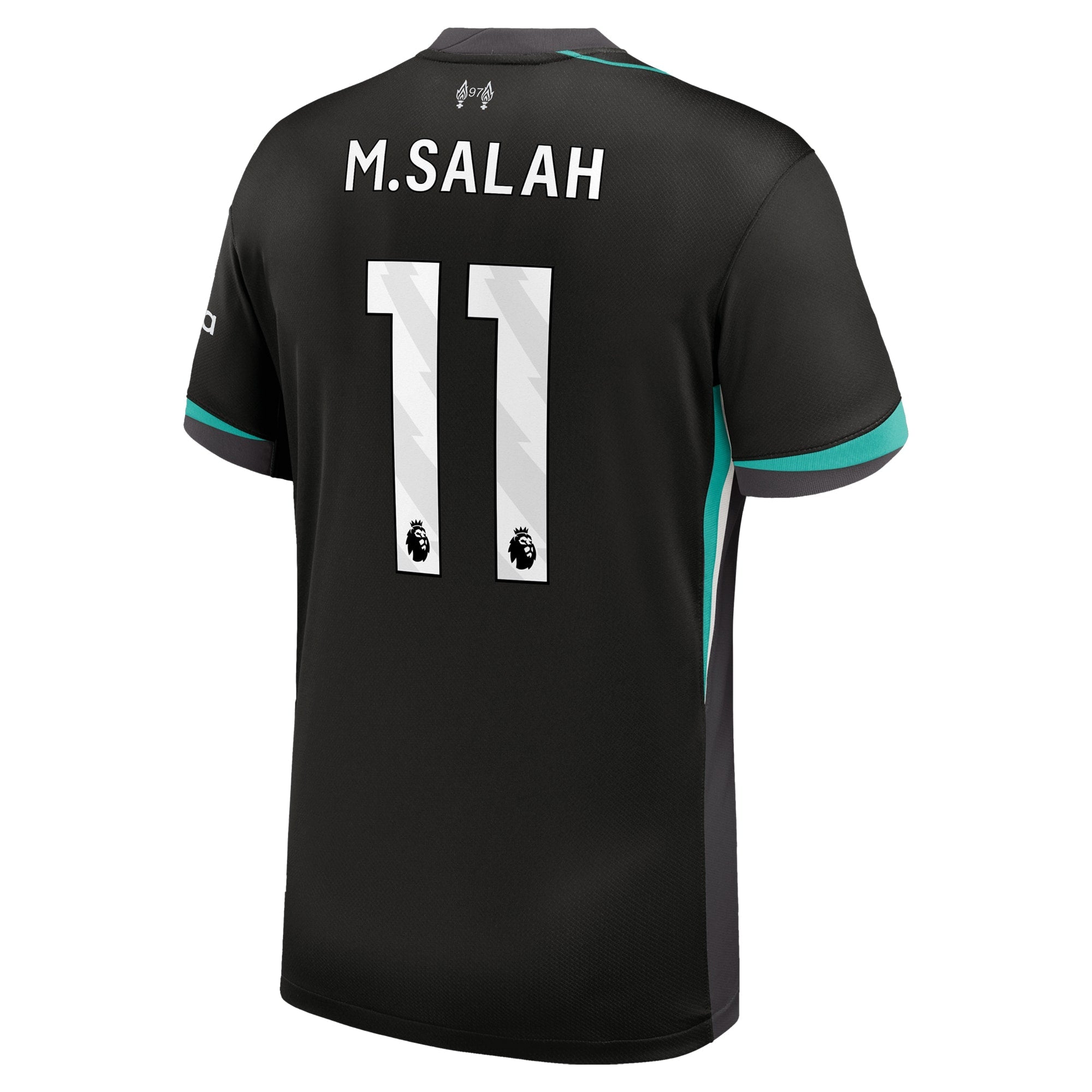 Mohamed Salah Liverpool Nike 2024/25 Away Authentic T-shirt - Forest Green