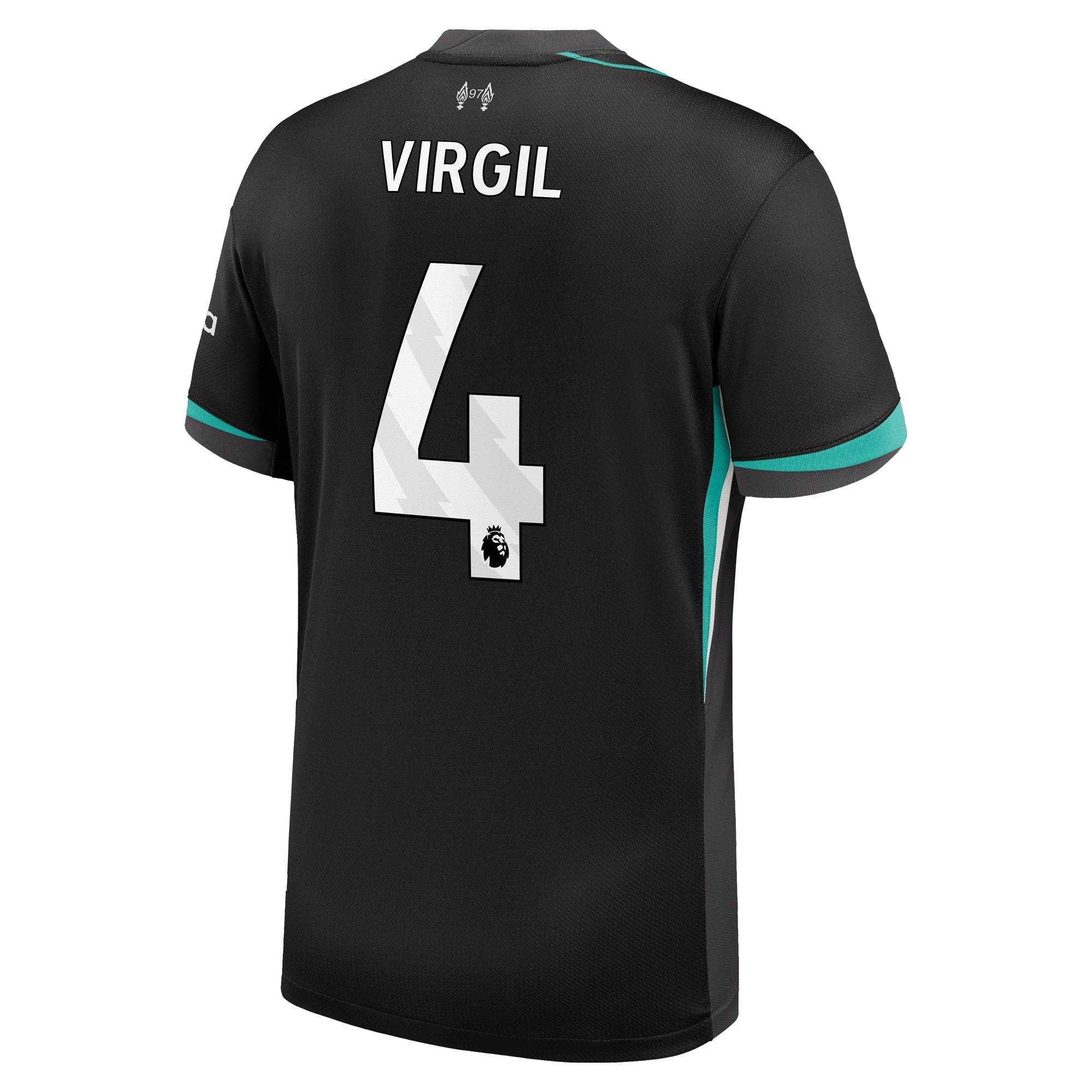 Virgil van Dijk Liverpool Nike 2024/25 Away Authentic T-shirt - Forest Green