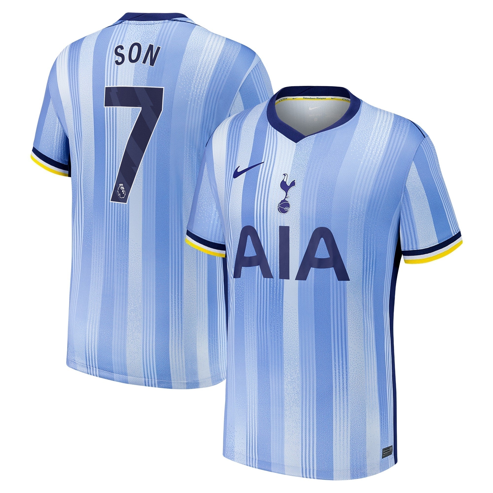 Son Heung-Min Tottenham Hotspur Nike 2024/25 Away Player Authentic T-shirt - Blue