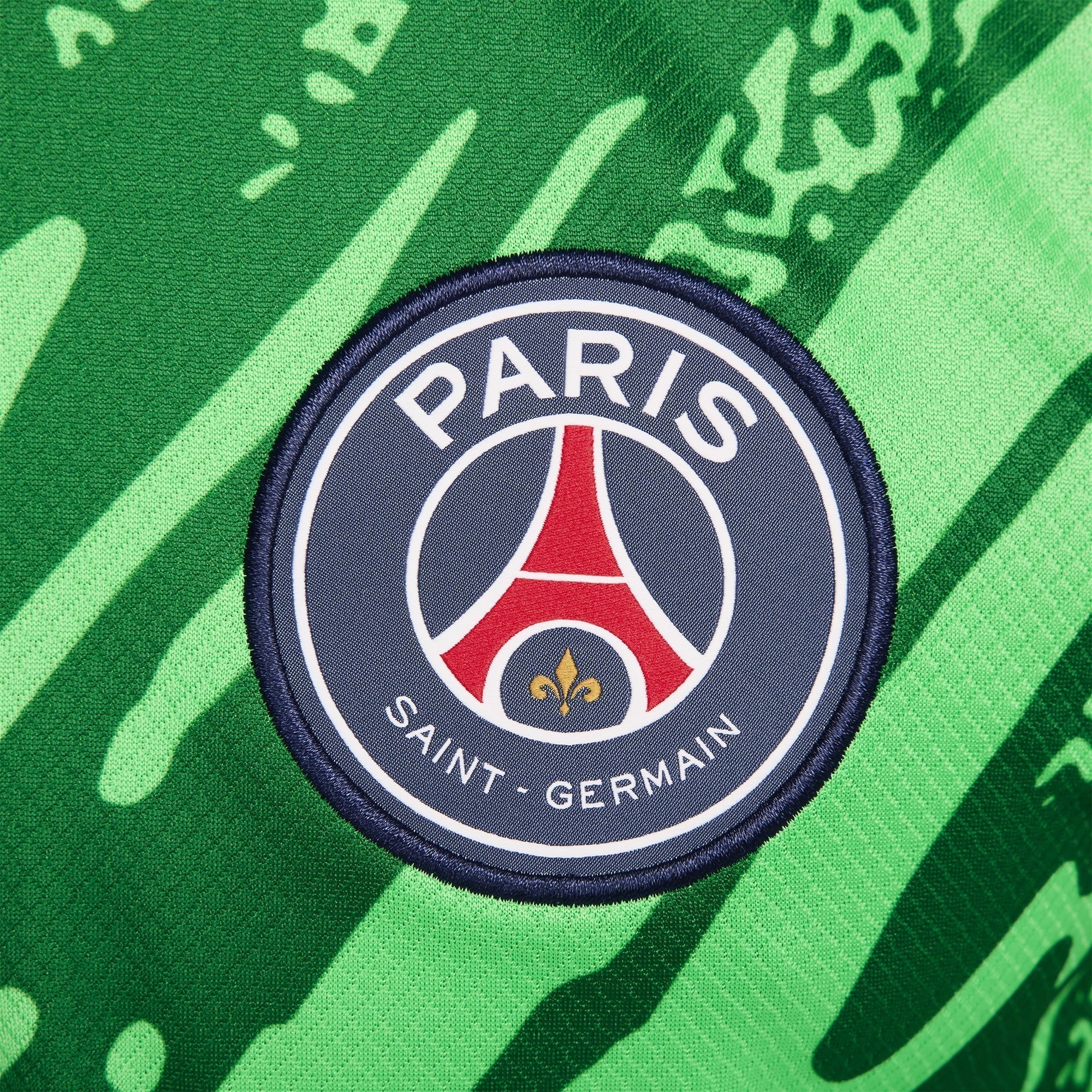 Paris Saint-Germain Nike 2024/25 Goalkeeper Stadium Long Sleeve Authentic T-shirt - Green