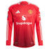 Rasmus Højlund Manchester United adidas 2024/25 Home Long Sleeve Player Authentic T-shirt - Red