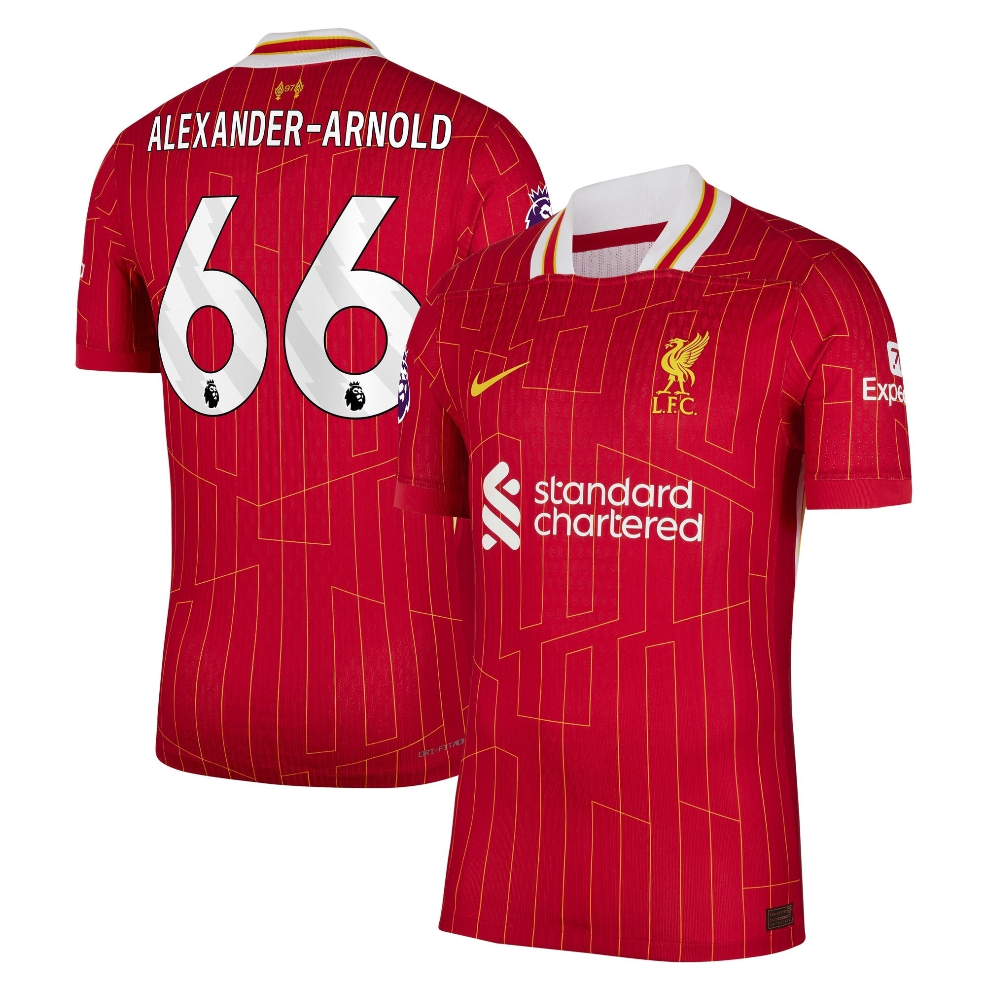 Trent Alexander-Arnold Liverpool Nike 2024/25 Home Player Authentic T-shirt – Red