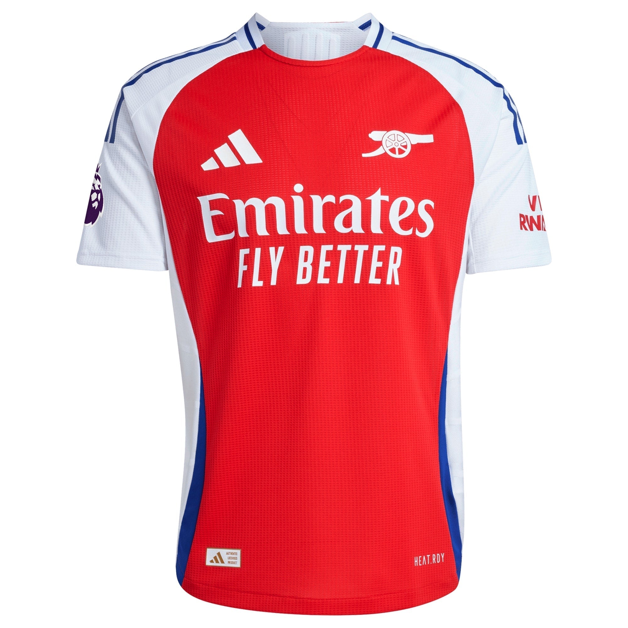 Martin Odegaard Arsenal adidas 2024/25 Home Player Authentic T-shirt – Red