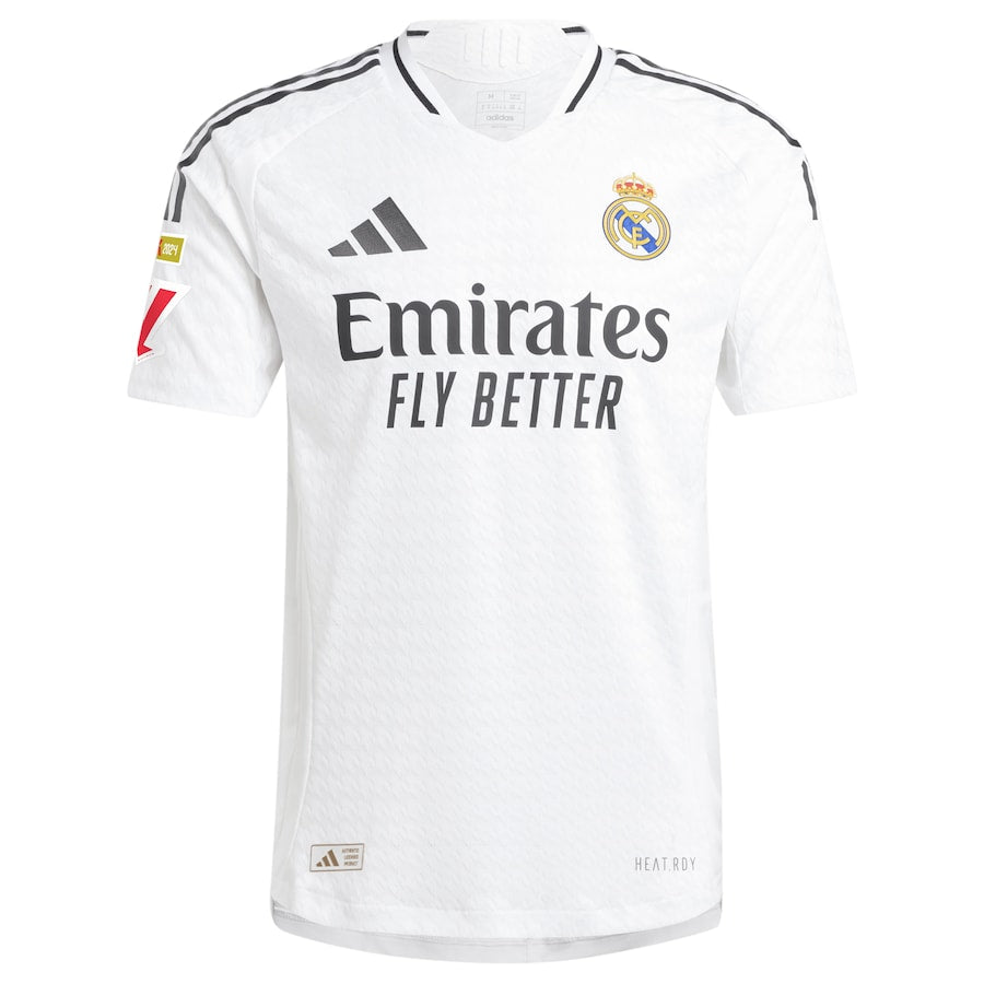 Jude Bellingham Real Madrid adidas 2024/25 Home Player Authentic T-shirt - White
