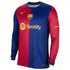 Barcelona Nike 2024/25 Home Long Sleeve Authentic T-shirt - Royal