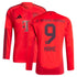 Selected slide 1 of 3Display slide 2 of 3Display slide 3 of 3 Harry Kane Bayern Munich adidas 2024/25 Home Long Sleeve Player Authentic T-shirt - Red