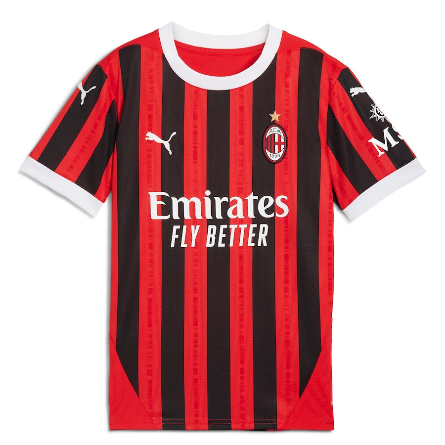 Rafael Leão AC Milan Puma 2024/25 Home Player Authentic T-shirt - Red