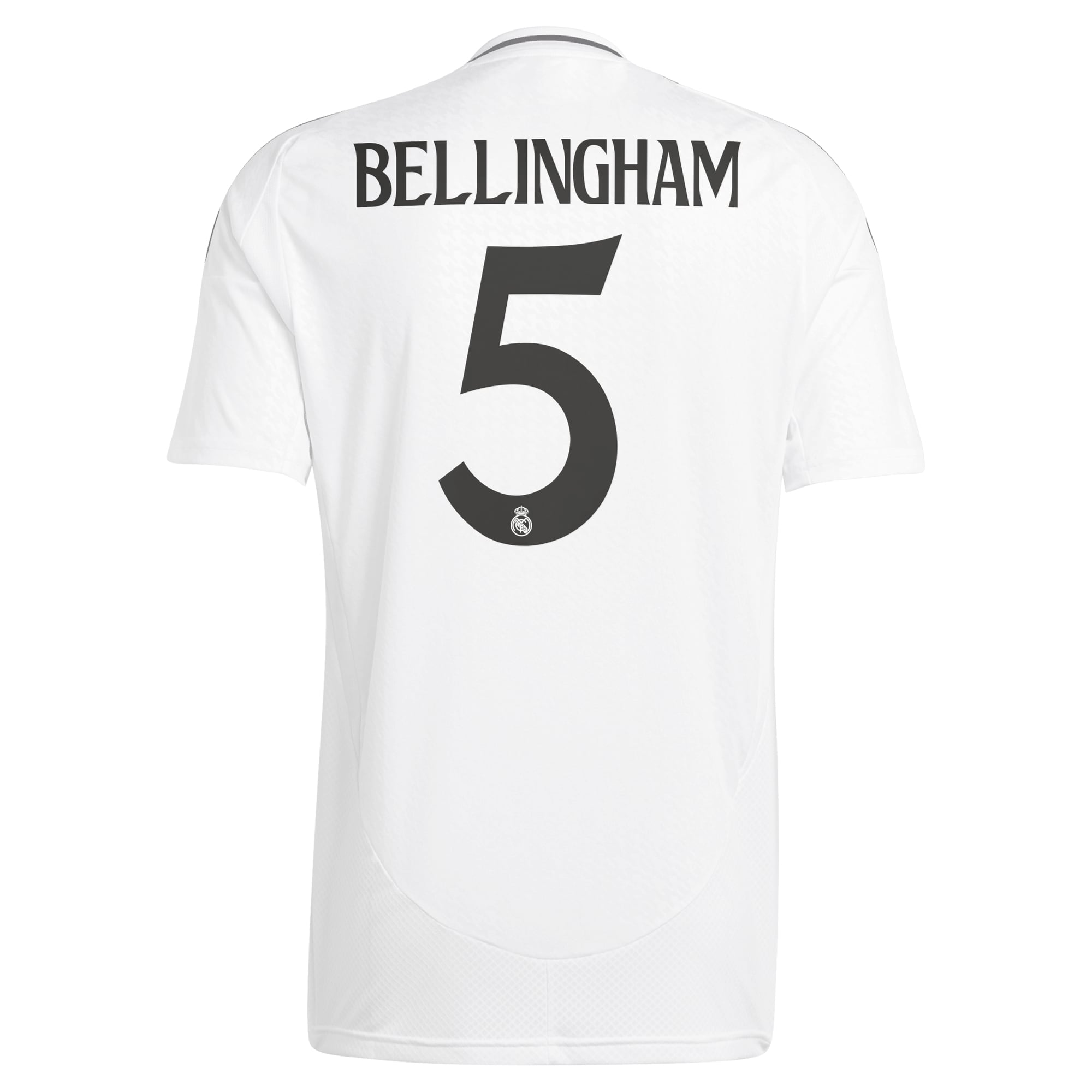Jude Bellingham Real Madrid adidas Youth 2024/25 Home Player Authentic T-shirt - White