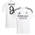 Kylian Mbappé Real Madrid adidas Youth 2024/25 Home Player Authentic T-shirt - White
