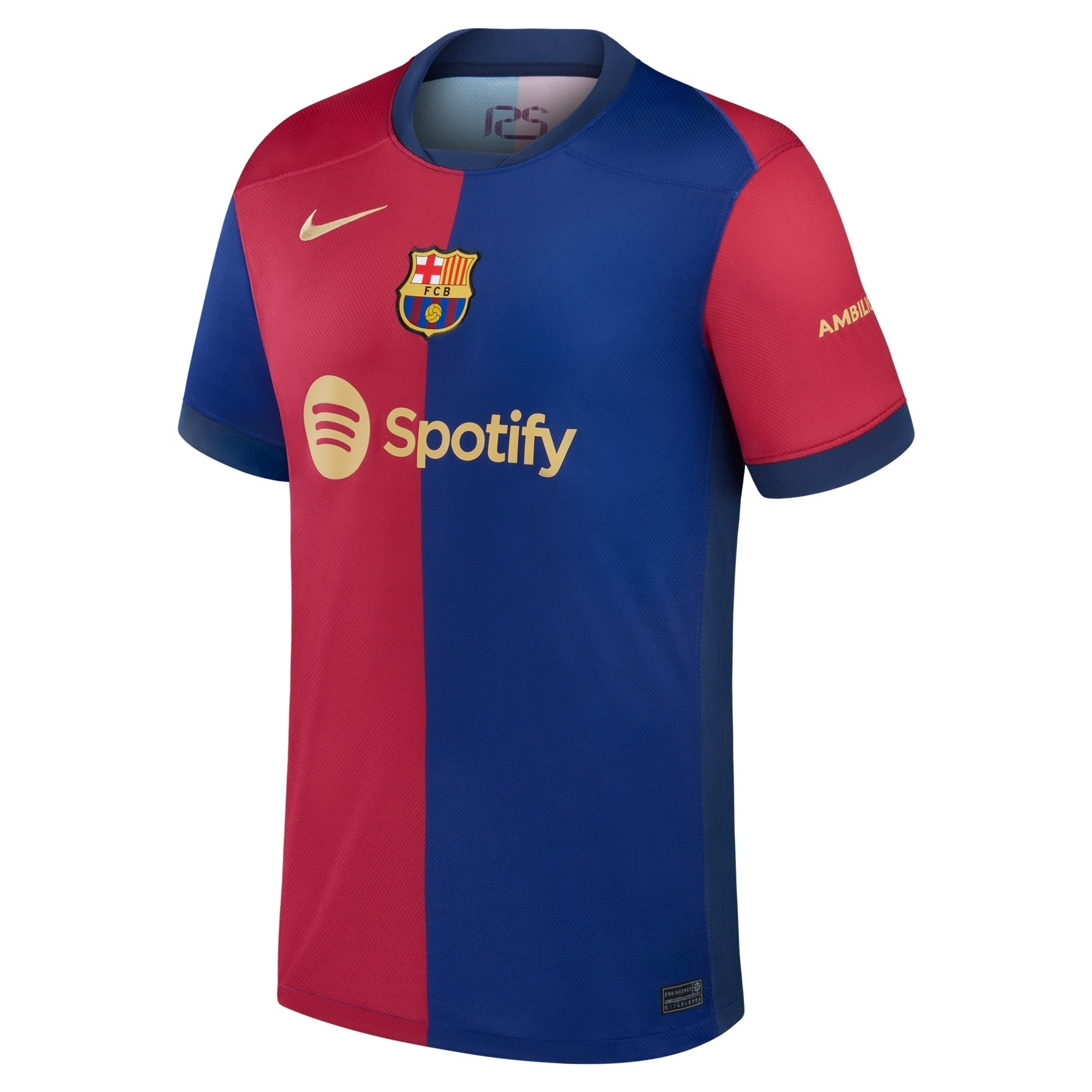 Lamine Yamal Barcelona Nike 2024/25 Home Player Authentic T-shirt - Royal