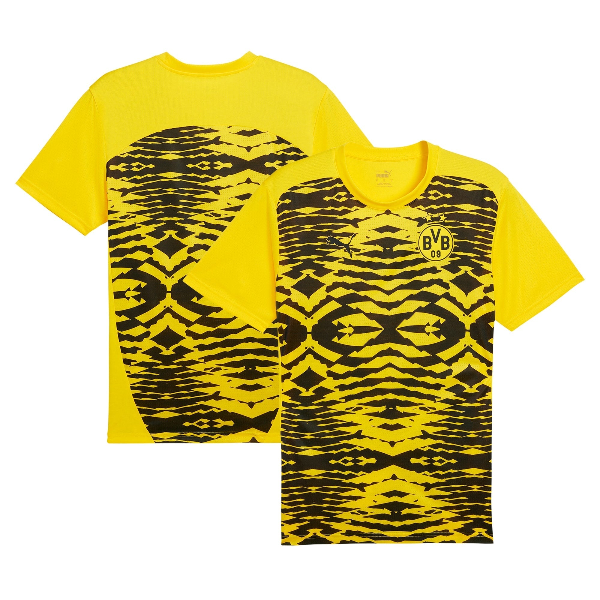 AC Milan Puma 2024/25 Pre-Match Authentic T-shirt - Yellow