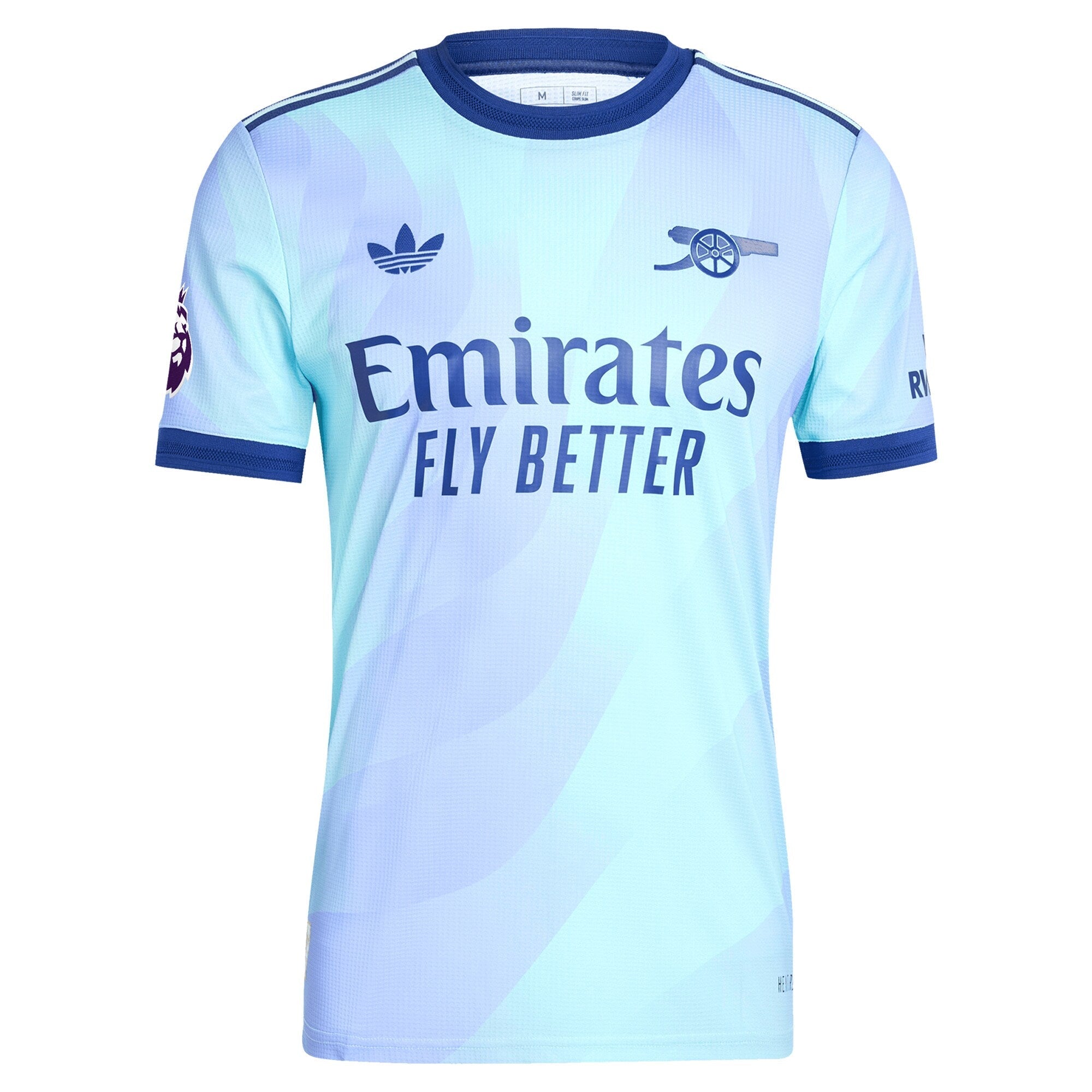 Arsenal adidas Originals 2024/25 Third Authentic T-shirt - Aqua