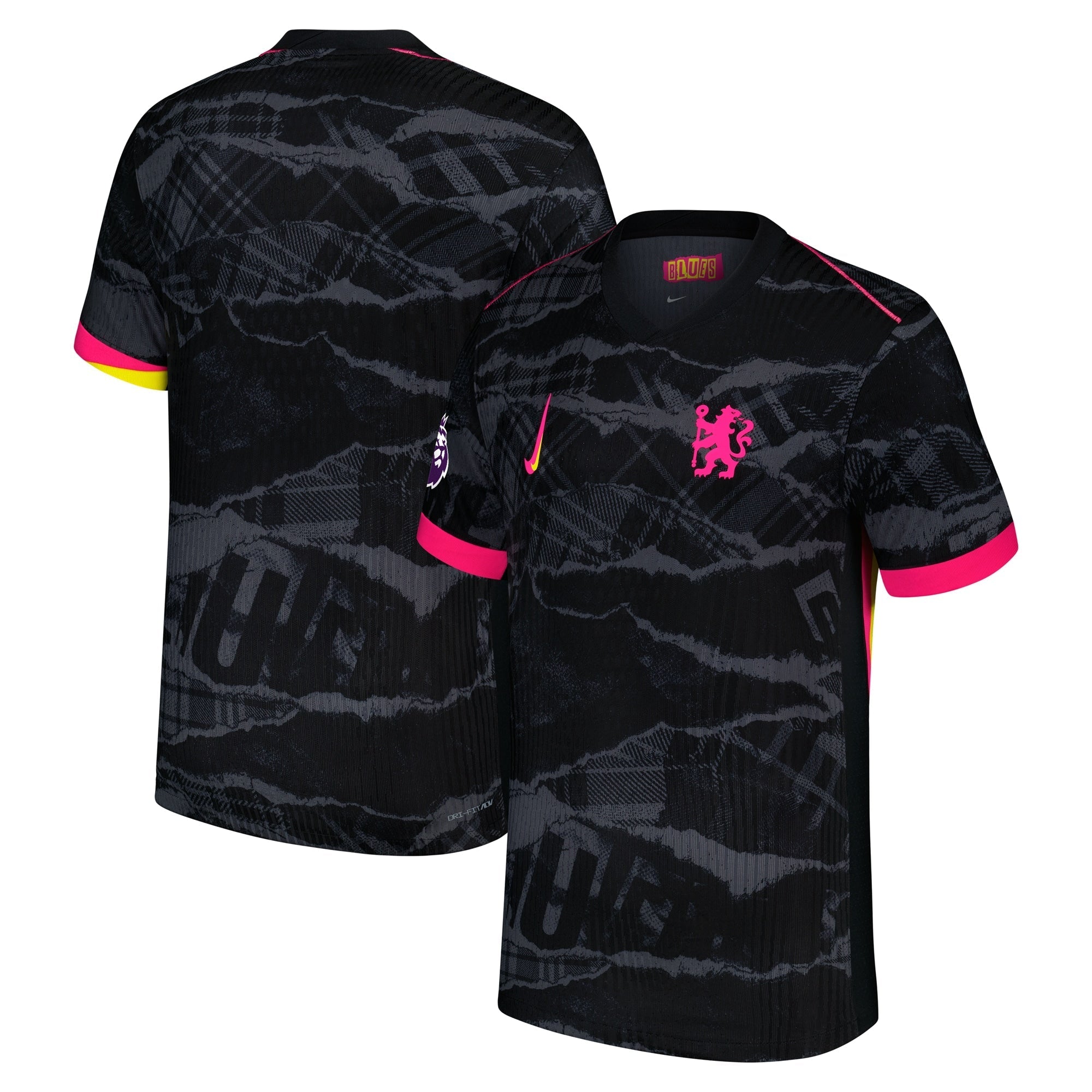 Chelsea Nike 2024/25 Third Custom Authentic T-shirt - Anthracite
