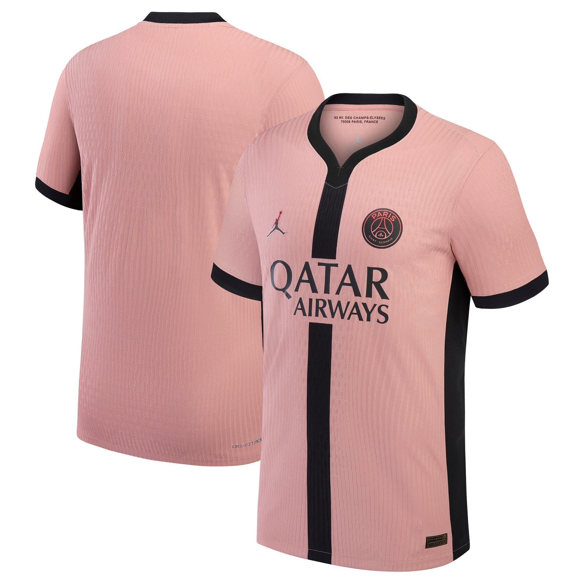 Paris Saint-Germain Jordan Brand 2024/25 Third Authentic T-shirt - Pink