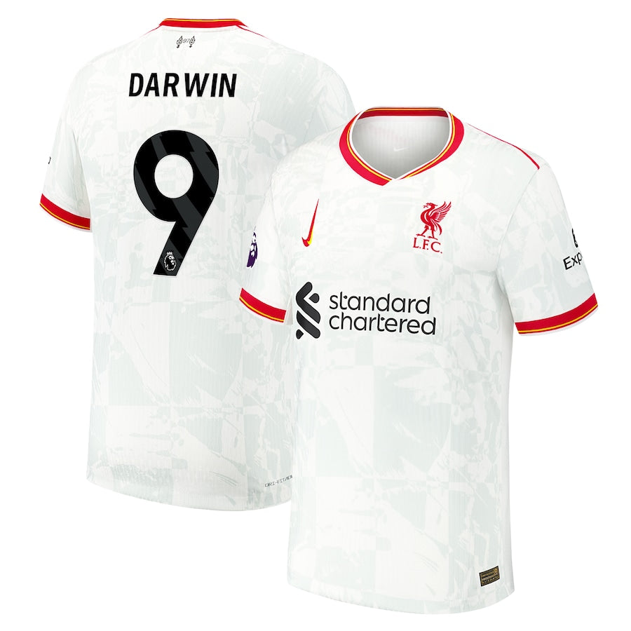Darwin Núñez Liverpool Nike 2024/25 Third Authentic T-shirt - White