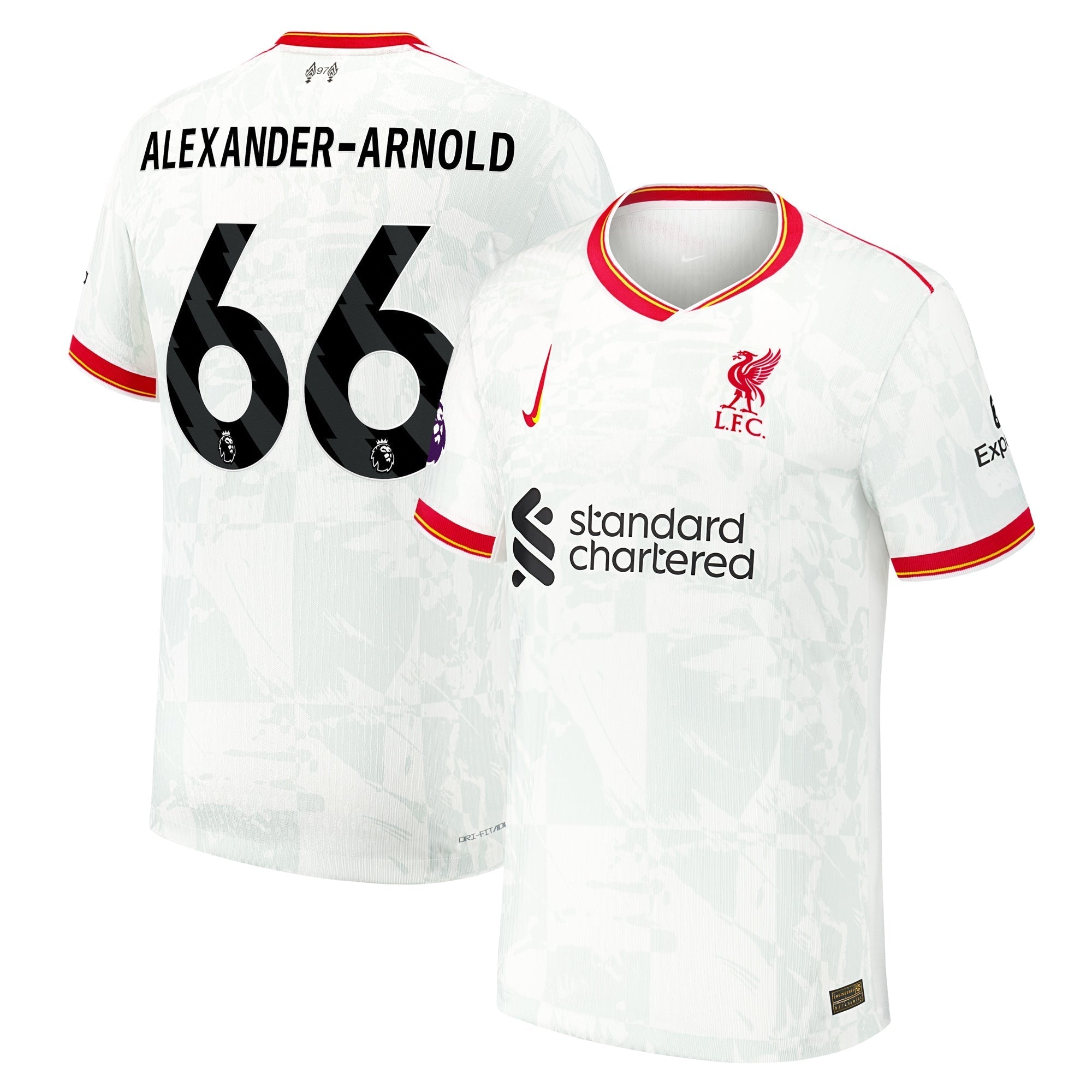 Trent Alexander-Arnold Liverpool Nike 2024/25 Third Authentic T-shirt - White