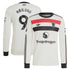 Rasmus Højlund Manchester United adidas Originals 2024/25 Third Long Sleeve Authentic T-shirt - Cream
