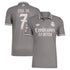 Vini Jr. Real Madrid adidas Originals 2024/25 Third Player Authentic T-shirt - Charcoal