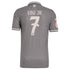 Vini Jr. Real Madrid adidas Originals 2024/25 Third Player Authentic T-shirt - Charcoal