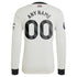 Manchester United adidas Originals 2024/25 Third Custom Long Sleeve Authentic T-shirt - Cream