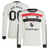 Manchester United adidas Originals 2024/25 Third Custom Long Sleeve Authentic T-shirt - Cream