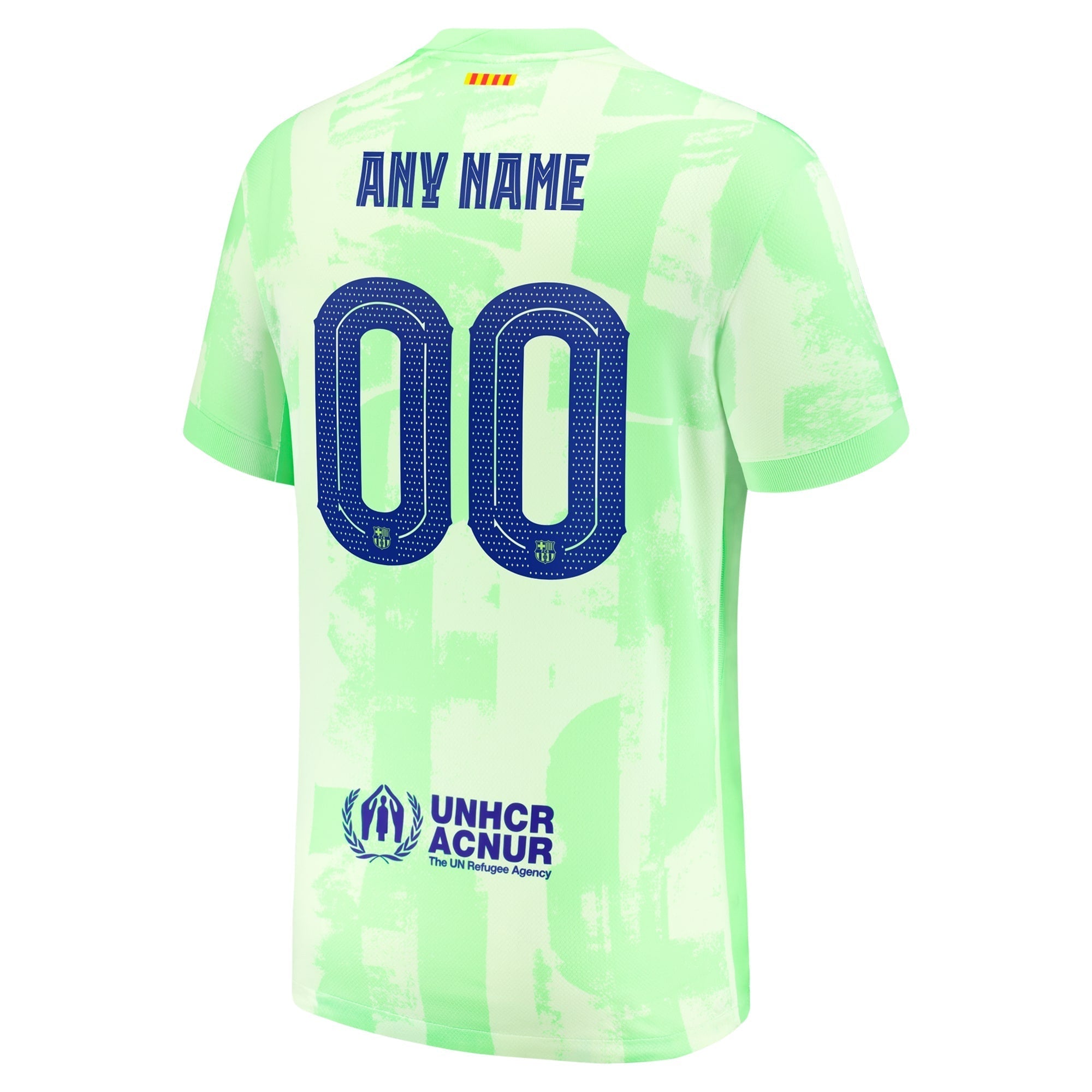 Barcelona Nike 2024/25 Third Custom Authentic T-shirt - Yellow