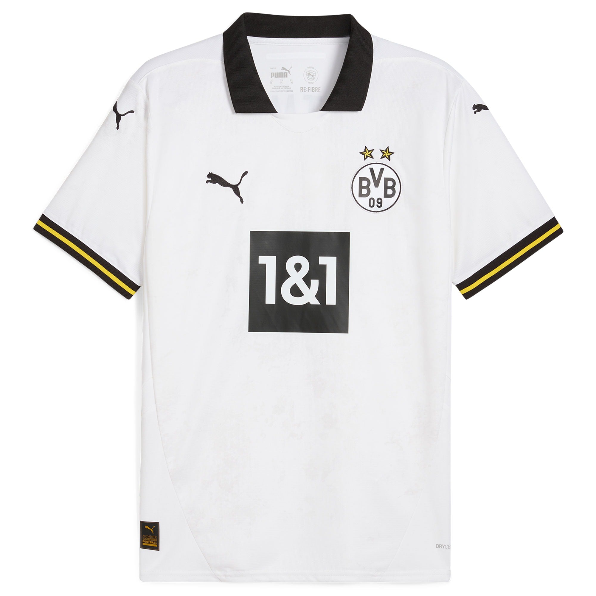 Borussia Dortmund Puma 2024/25 Third Authentic T-shirt - White
