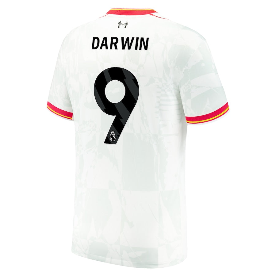 Darwin Núñez Liverpool Nike 2024/25 Third  Authentic T-shirt - White