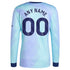 Arsenal adidas Originals 2024/25 Third Long Sleeve Custom Authentic T-shirt - Aqua